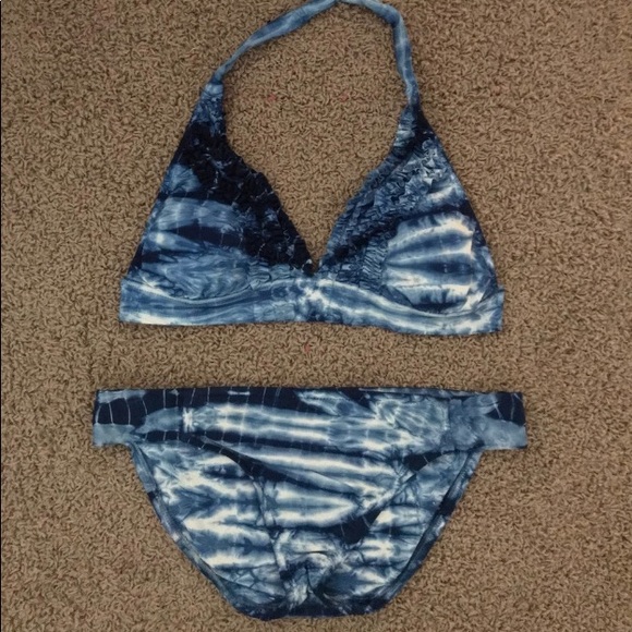 lucky brand tie dye bikini